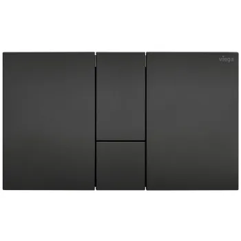Viega Visign for Style 24 Divrežīmu noskalošanas taustiņš Prevista, melna matēta 801748 Viega Visign for Style 24 Divrežīmu noskalošanas taustiņš Prevista, melna matēta 801748
