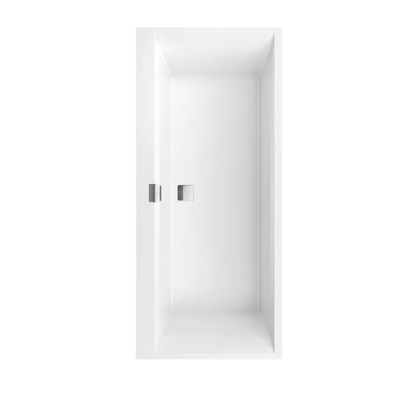 Villeroy & Boch Vanna Squaro Edge 12 Duo 170x75 cm, ar kājām un sifonu