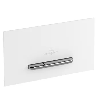 Taustiņš montāžas rāmim Villeroy & Boch ViConnect E300, 253x145 mm, balts