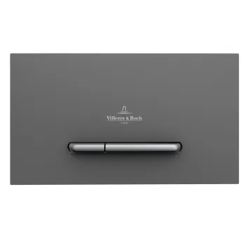 Taustiņš montāžas rāmim Villeroy & Boch ViConnect S300, 260x150 mm, matt anthracite