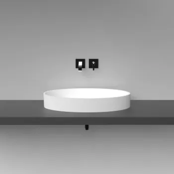 Vispool Akmens masas izlietne U 2 76x40 cm, balta