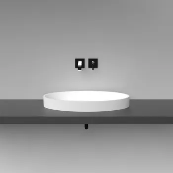 Vispool Akmens masas izlietne U 3 76x40 cm, balta