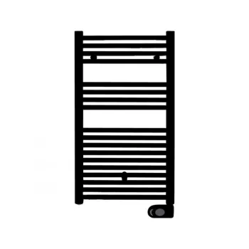 Elektriskais dvieļu žāvētājs Zehnder Aura  500x906 mm 500W, melns matēts Elektriskais dvieļu žāvētājs Zehnder Aura  500x906 mm 500W, melns matēts