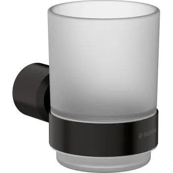 Glāze Deante ARNIKA Nero Pie sienas stiprināma, Melna