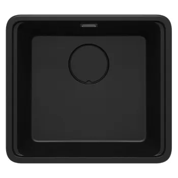 Virtuves izlietne Deante MOMI granīta 500x450x230mm Nero melna