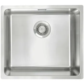 Virtuves izlietne Deante Egeria nerūsējošā tērauda, pabūvējama 490x440x200mm matēts satīns