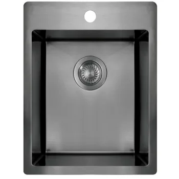 Virtuves izlietne Deante OLFATO nerūsējošā tērauda 390x505x200mm titāna