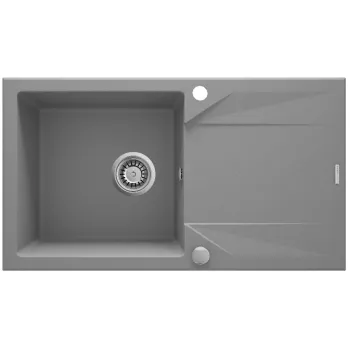 Virtuves izlietne Deante EVORA granīta 780x440x193mm Metāliski pelēks