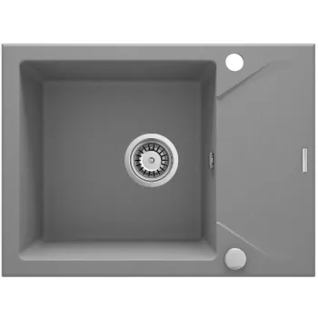 Virtuves izlietne Deante EVORA granīta, Metāliski pelēks