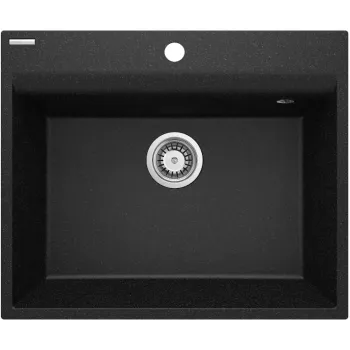 Virtuves izlietne Deante CORIO granīta, Melna grafīta