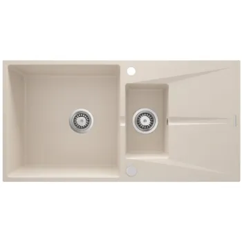 Virtuves izlietne Deante CORIO granīta, Bēša