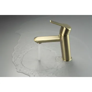 Vannas istabas izlietnes maisītājs Deante Arnika, matēts zelts BQA_R20M