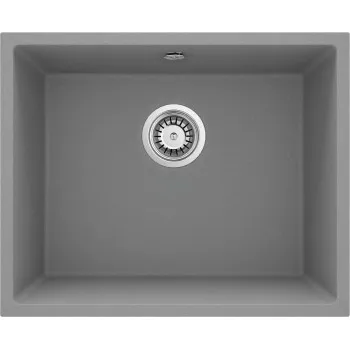 Virtuves izlietne Deante CORDA Granīta 550x460x204mm, GREY METALLIC Pelēka