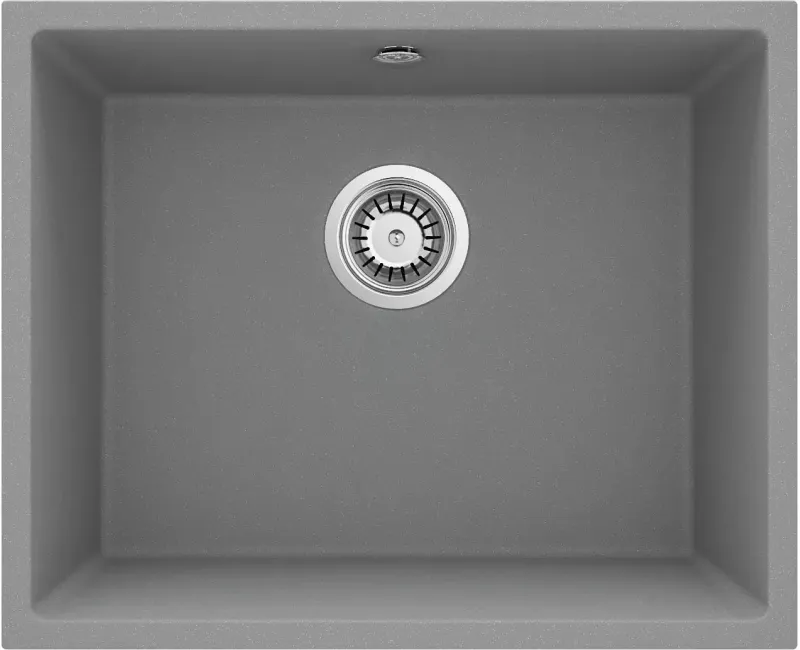 Virtuves izlietne Deante CORDA Granīta 550x460x204mm, GREY METALLIC Pelēka