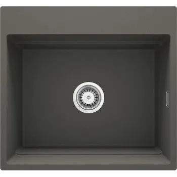 Virtuves izlietne Deante MAGNETIC Granīta 560x520x220mm, ANTHRACITE METALLIC Antarcīts