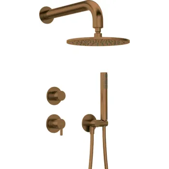 Dušas sistēma Deante Silia iebūvējama, Matēta bronza NQS_C9YK