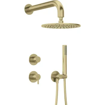 Dušas sistēma Deante Silia iebūvējama, Matēts Zelts NQS_R9YK