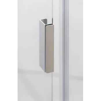 Dušas durvis Deante KERRIA PLUS 90cm (1 puse) Caurspīdīgs stikls, Hromēti profili