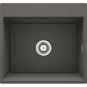 Virtuves izlietne Deante MAGNETIC Granīta 560x520x220mm, ANTHRACITE METALLIC Antarcīts