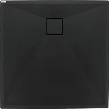 Dušas paliktnis Deante CORREO NERO Granīta, kvadrātveida 90x90cm Melns KQR_N41B