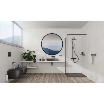 Dušas paliktnis Deante CORREO Granīta, kvadrātveida 90x90cm Antarcīts KQR_T41B