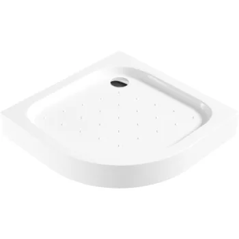 Dušas paliktnis Deante FUNKIA Akrila, Pusapaļs 90x90cm (R550) Balts KTA_053B