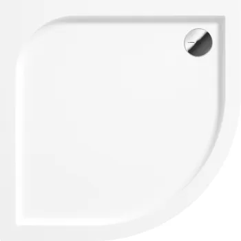 Dušas paliktnis Deante CUBIC Akrila, Pusapaļs 90x90cm Balts KTK_051B