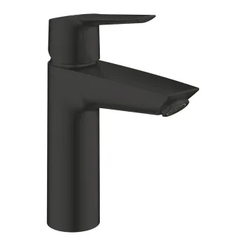 Vannas istabas izlietnes maisītājs Grohe QuickFix Start ar Push-Open vārstu, melns matēts 235752432