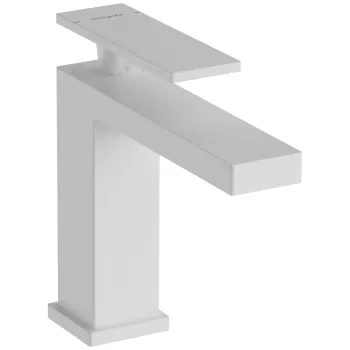 Vannas istabas izlietnes maisītājs Hansgrohe Tecturis E 110, balts matēts