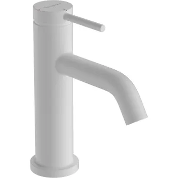 Vannas istabas izlietnes maisītājs Hansgrohe Tecturis S 80 CoolStart ar pop-up noteces aizvaru, balts matēts