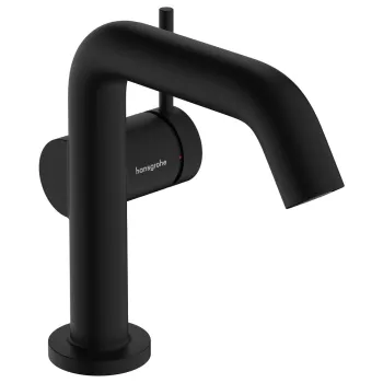 Vannas istabas izlietnes maisītājs Hansgrohe Tecturis S 110 Fine CoolStart, ar push-open, EcoSmart+, matēts melns