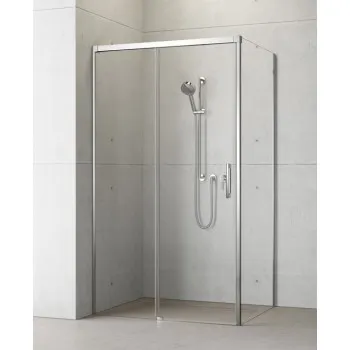 Radaway Dušas stūris taisnstūra Idea KDJ 100x75cm, 100L/75R