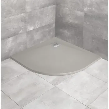 Radaway Dušas paliktnis pusapaļš KYNTOS A 100x100cm, cements