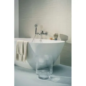 Brīvi stāvoša vanna Laufen Il Bagno Alessi One Akrila 2030x1020x575 Balta