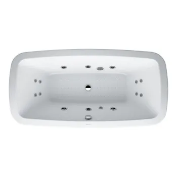 Brīvi stāvoša vanna Laufen Palomba Collection Akrila 1800x900x610 Balta