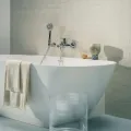 Brīvi stāvoša vanna Laufen Il Bagno Alessi One Akrila 2030x1020x575 Balta