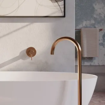 Dušas maisītājs Omnires Y iebūvējams  balts matēts Y1245WM