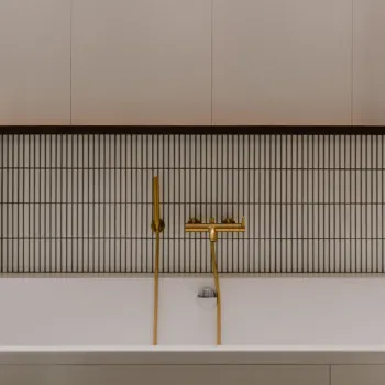 Vannas / Dušas maisītājs Omnires Y  melns Y1230BL