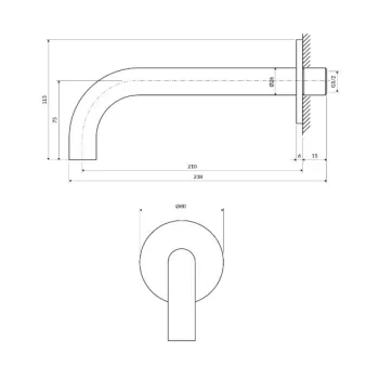 Vannas maisītājs Omnires Y izteka hroms WDYCR