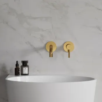 Vannas maisītājs Omnires Y iebūvējams ar garu izteku zelts Y1215HLGL Vannas maisītājs Omnires Y iebūvējams ar garu izteku zelts Y1215HLGL