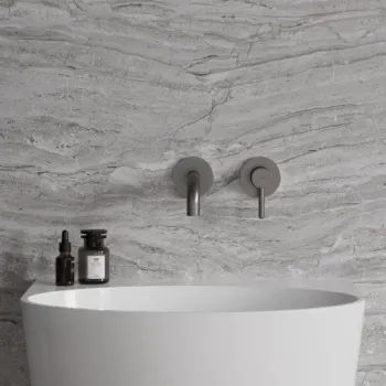 Vannas maisītājs Omnires Y iebūvējams ar garu izteku grafīts Y1215HLGR Vannas maisītājs Omnires Y iebūvējams ar garu izteku grafīts Y1215HLGR