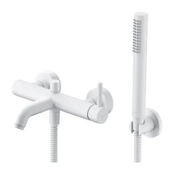 Vannas / dušas maisītājs Omnires Y ar rokas dušu balts matēts Y1231WM