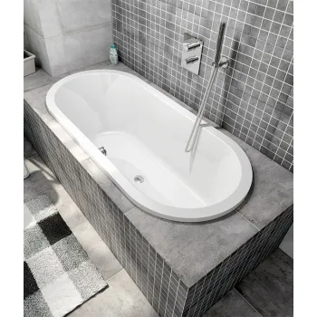 Vanna Polysan Akrila Ovāla/iebūvējamā Astra O 750x1650x640mm 35611