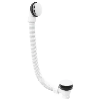 Vannas sifons Polysan 120cm Click-Clack Hromēts 71858