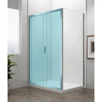 Dušas Siena Polysan Easy Line 800x1900mm caurspīdīgs stikls EL3215