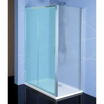 Dušas siena Polysan Easy Line 1000x1900mm Brick stikls EL3438