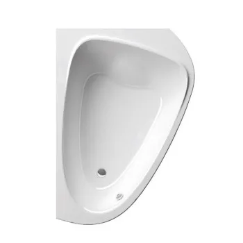 RAVAK Stūra vanna LoveStory II 196x113.5-139, R  Akrila, Balta