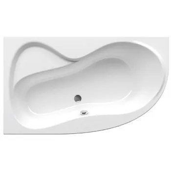 RAVAK Stūra vanna ROSA 95 150x95 L Akrila, Balta
