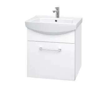 Vannas istabas skapītis RivaSA55-3 (Bez Izlietnes) Balts