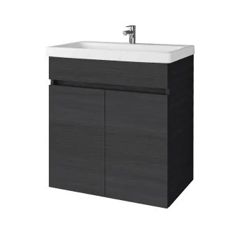 Vannas istabas skapītis Riva SA63-10E (Bez Izlietnes) Woodflow Ash